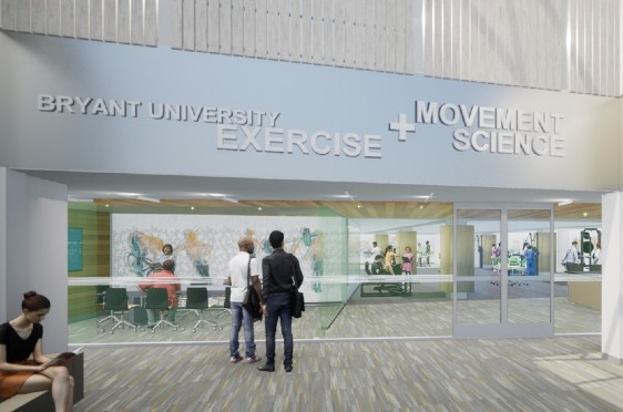 Rendering of new exercise science lab
